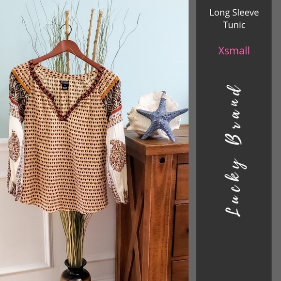 Lucky Brand Tops - 🔥4/$25🔥 Lucky Brand | Long Sleeve Tunic